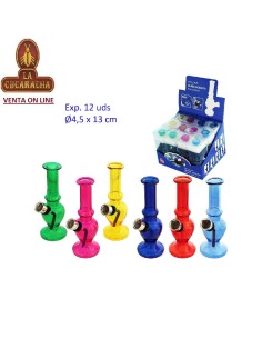 Caja 12 Bong cristal 13cm....