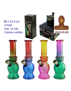 Caja 12 Bong cristal...