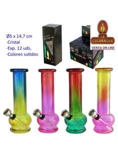 Caja 12 Bong cristal...