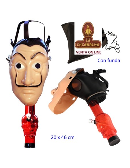 Bong máscara 20x46cm.
