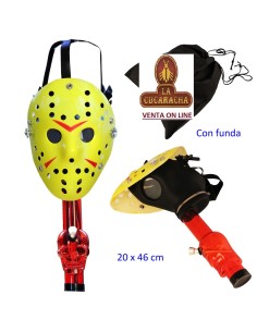 Bong máscara 20x46cm.