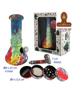 Set Bong-grinder-pipa.