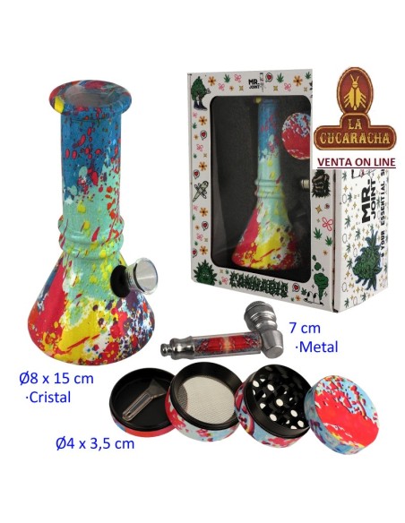 Set Bong-grinder-pipa.