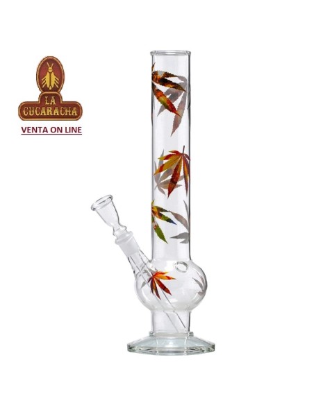 Bong esférico cristal 38cm.