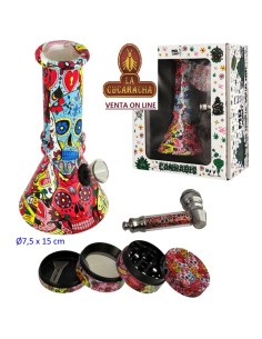 Set Bong-grinder-pipa.