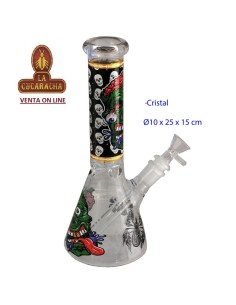 Bong cristal 25cm.
