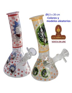 Bong cristal 20cm. Morty...