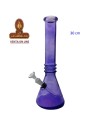 Bong cristal púrpura 30cm.
