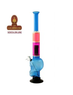 Bong acrílico calavera azul...