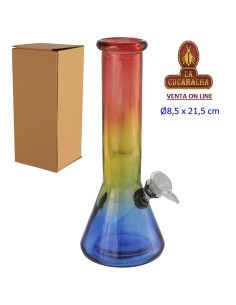 Bong cristal 21.5cm.