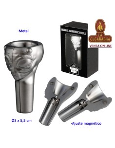 Bong-Cazoleta metal 5.5cm.