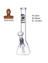 Bong cristal 22cm.
