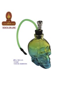 Bong cristal calavera...