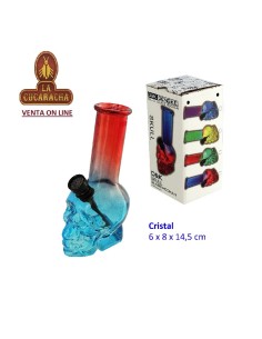 Bong cristal calavera...