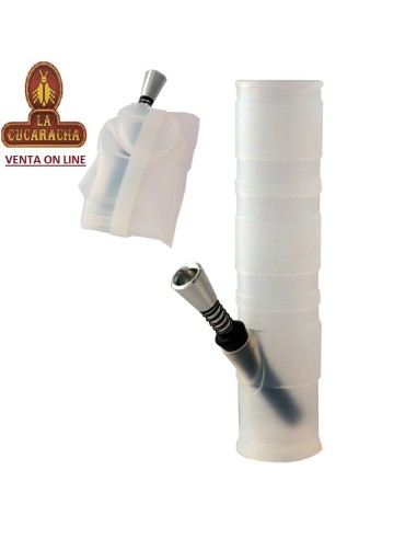 Bong plegable silicona sanitaria 20...