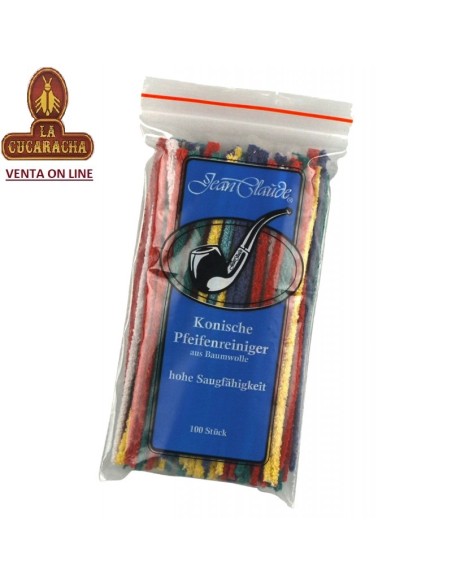 jean claude-Bolsa 100 escobillas limpiapipas cónicas colores.
