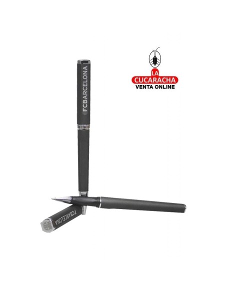 FC BARCELONA-Set boligrafo y roller anodizados.