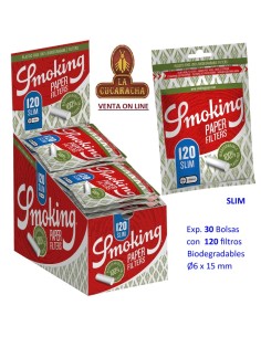 SMOKING-CAJA 30 BOLSAS 120...