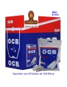 2 CAJAS 50 BOLSAS 150 FILTROS OCB FINOS.
