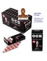 2 CAJAS 20 ESTUCHES 120 FILTROS OCB PRECORTADOS extra finos.