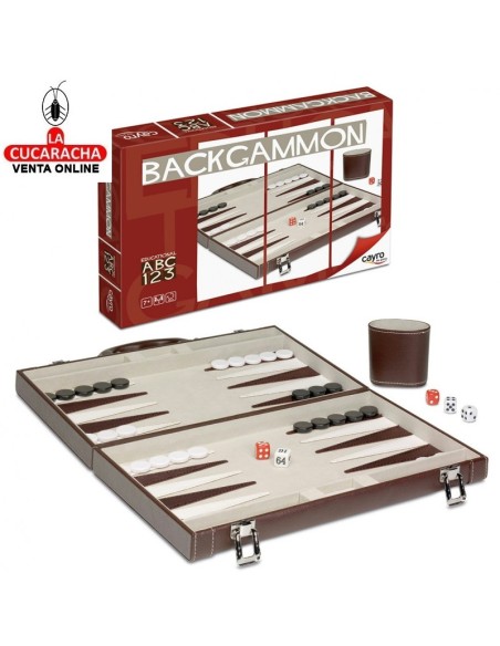 CAYRO-Maletín Backgammon polipiel.