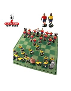 Juego ajedrez «España-Brasil»