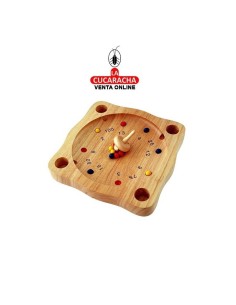 Juego madera Ruleta loca.