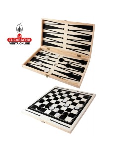 JUEGO DAMAS Y BACKGAMMON...