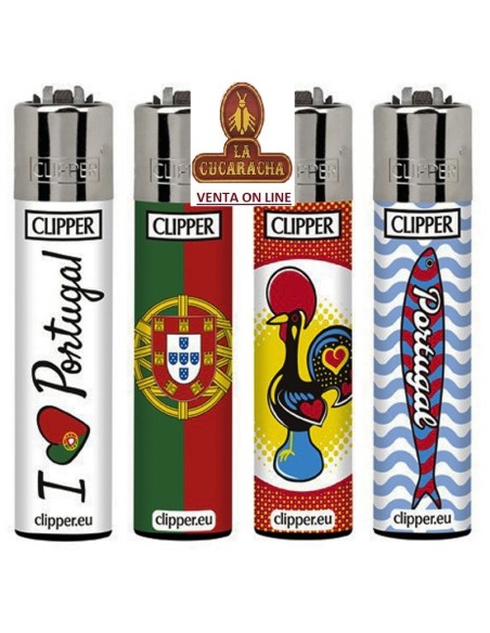 CLIPPER NORMAL-EXPOSITOR 48 encendedores «PORTUGAL TOURIST».