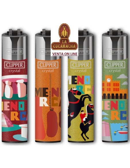 CLIPPER NORMAL-EXPOSITOR 48 encendedores «MENORCA».