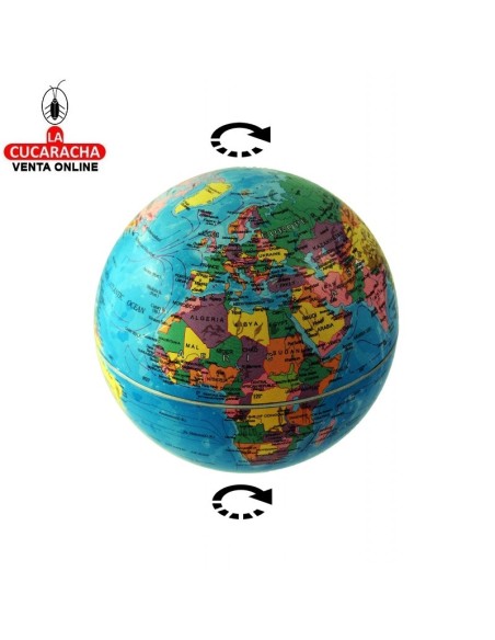 Globo terráqueo giratorio 10.5cm.