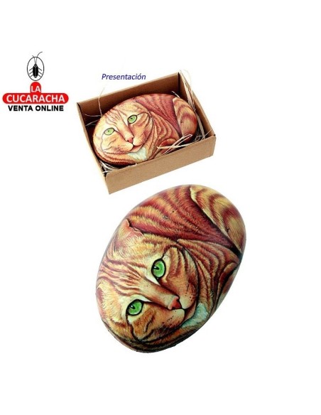 Pisapapeles en caja diseño «GATO»