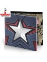 MARVEL-Billetero de Hombre CAPITAN AMÉRICA.