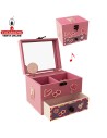 Joyero musical madera Love.
