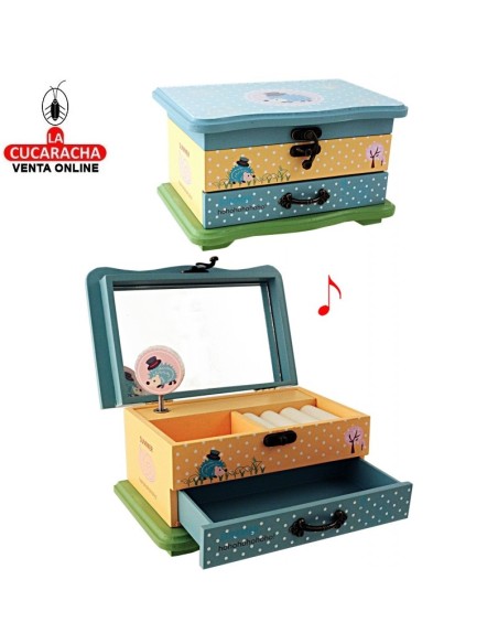 Joyero musical madera SUMMER.