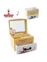 Joyero musical madera ROMANTIC LOVE.