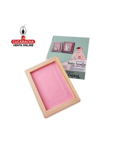 Cuadro para molde huella bebé.