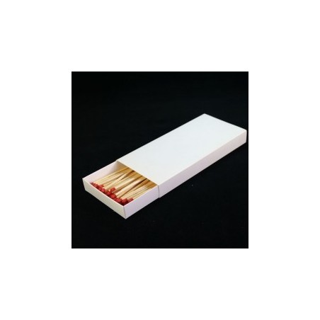 CAJA 100-CAJITA CERILLAS BLANCA PARA PUBLICIDAD CAJA 100-CAJITA CERILLAS BLANCA PARA PUBLICIDAD