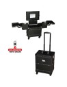 Joyero Trolley transformable portatodo negro.