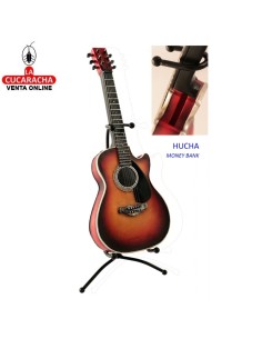 Miniatura-Hucha Guitarra acústica resina. Tres modelos
