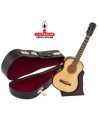 Miniatura-Guitarra española decorativa madera.