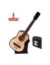 Miniatura-Guitarra española SEVILLA madera decorativa.