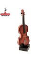 Miniatura-Violín resina decorativo.