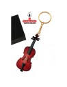 Miniatura-Llaveros Violin-Guitarra madera.
