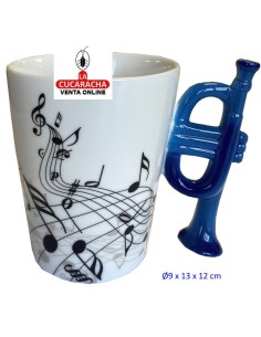Miniatura-Tazas Asas Musicales.