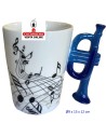 Miniatura-Tazas Asas Musicales.