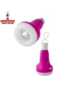 Lampara led forma bombilla.