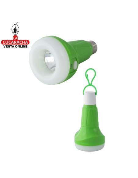 Lampara led forma bombilla.