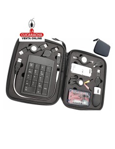 Estuche PC con 10 accesorios.