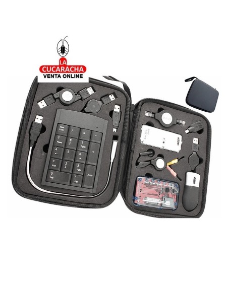 Estuche PC con 10 accesorios.